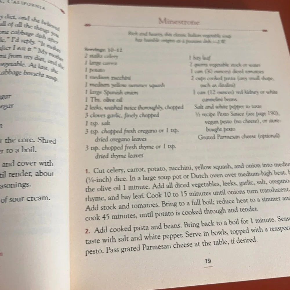 A Cup of Comfort Cookbook Jay‎ Weinstein 2002 Softcover Comfort Food Recipes